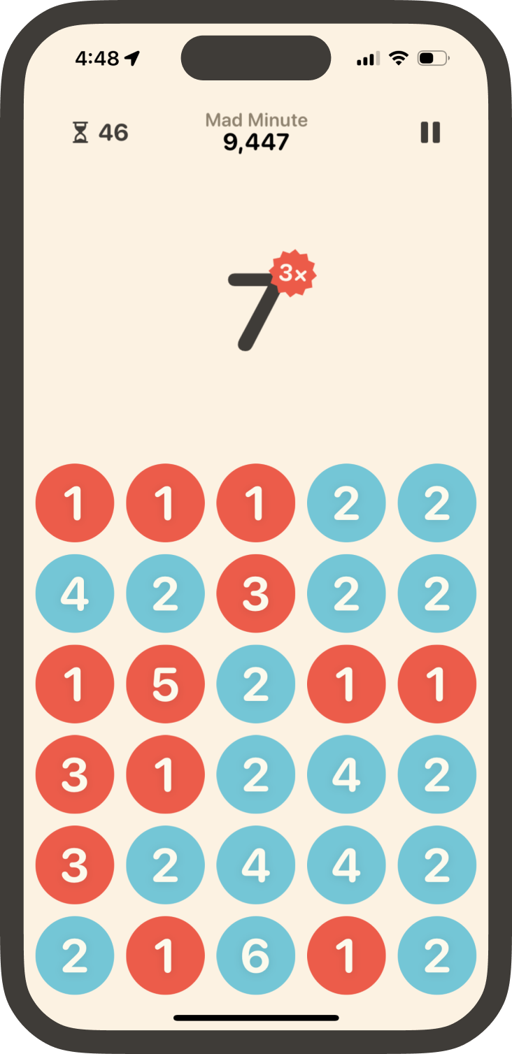 Screenshot of Destructomath